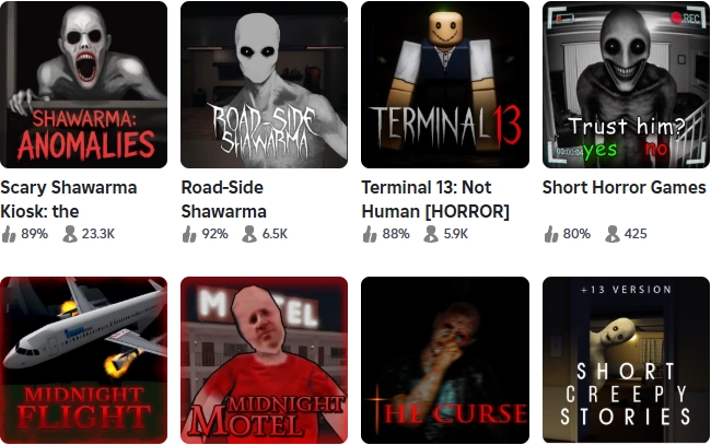 Top 10 Horror Roblox  Games December 2025
